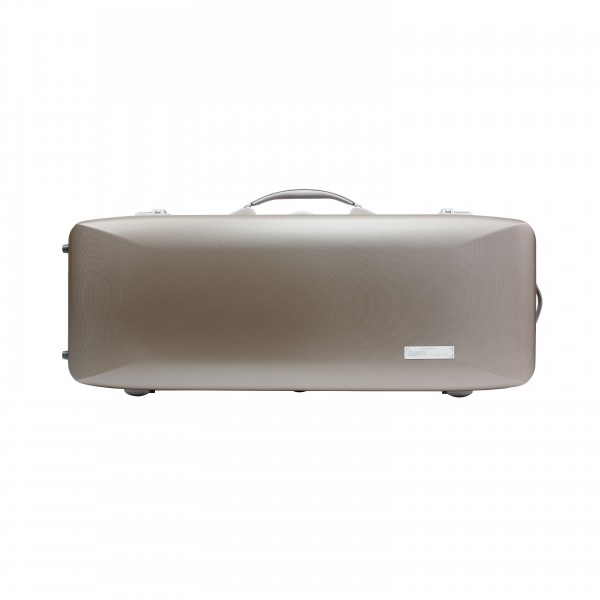 Supreme Hightech Oblong Viola Case, Champagne/Silver