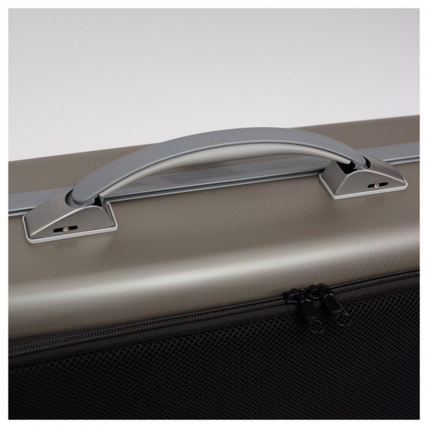 Supreme Hightech Oblong Viola Case, Champagne/Silver
