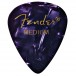 Fender Premium Celluloid 351 Plectrums, Medium, Purple Moto, 12 Stuks