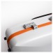 BAM SUP5301XL Ice Supreme Hightech Oblong Viola Case, White/Orange