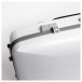 BAM SUP5301XL Ice Supreme Hightech Oblong Viola Case, White/Silver