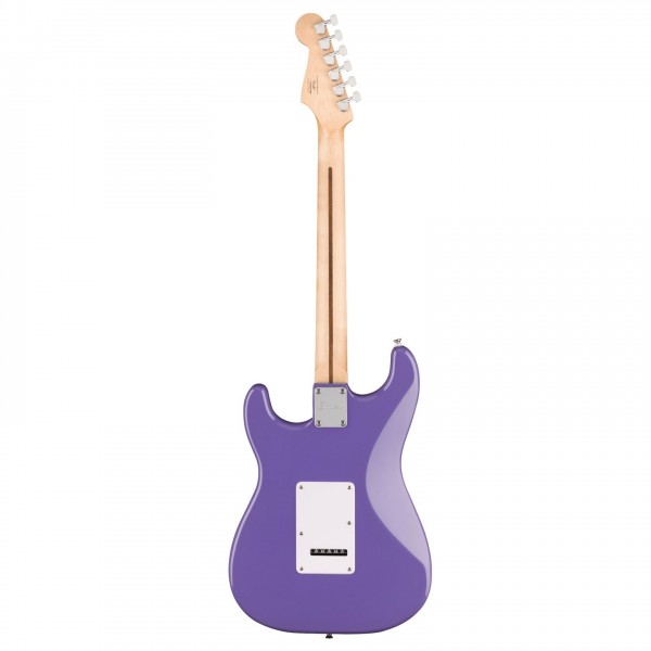 Squier Sonic Stratocaster LRL, Ultraviolet back