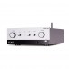LEAK Stereo 230 Integrated Amplifier with DAC, Silver - angled