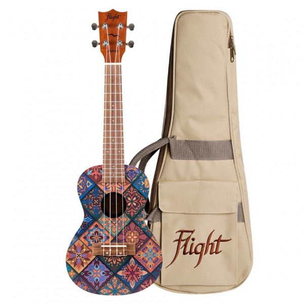Flight AUC33 Concert Ukulele, Fusion gigbag