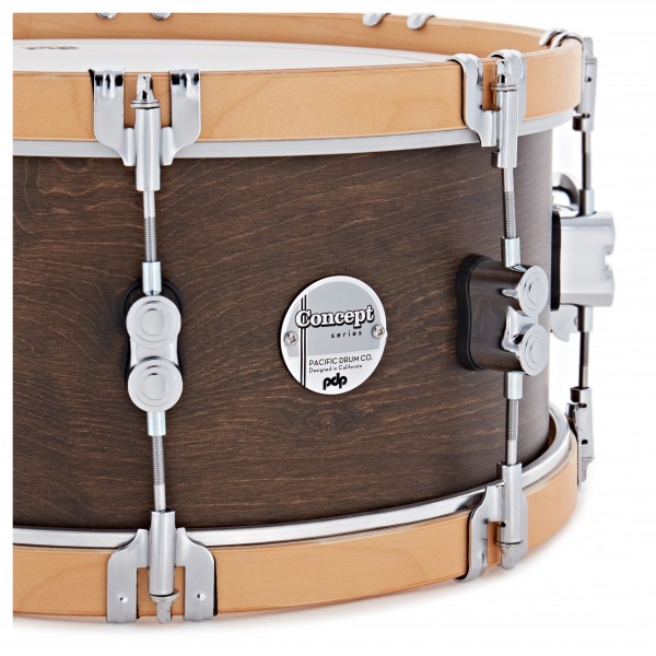 PDP by DW Concept Classic 14 x 6.5" Snare, Walnut w/Natural
