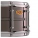 WorldMax Black Dawg 14'' x 6.5'' Black Nickel Over Brass Snare Drum - Shell Detail