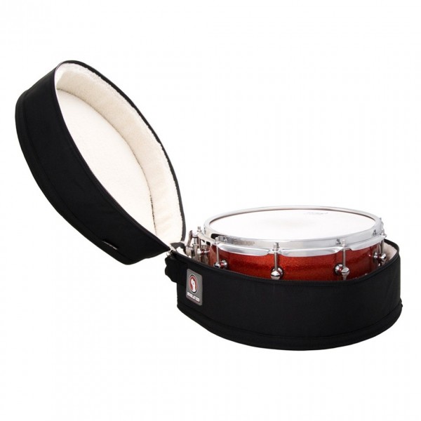 Ahead Armor 14'' x 6.5'' Snare Drum Case - Open 