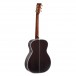 Sigma SOMR-45-SB Acoustic Guitar, Sunburst - Back