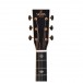 Sigma SOMR-45-SB Acoustic Guitar, Sunburst - Headstock Front