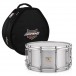 WorldMax 14'' x 6.5'' Seamless Aluminum Snare Drum & Ahead Case