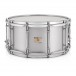 WorldMax 14'' x 6.5'' Seamless Aluminum Snare Drum, Chrome HW