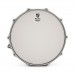WorldMax 14'' x 6.5'' Seamless Aluminum Snare Drum, Chrome HW - Overhead