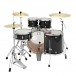 Pearl Export EXX 22'' Am. Fusion Drums, Jet Black