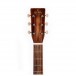 Sigma 000M-15EL-AGED Electro Acoustic Left Handed, Distressed Satin - Headstock Front