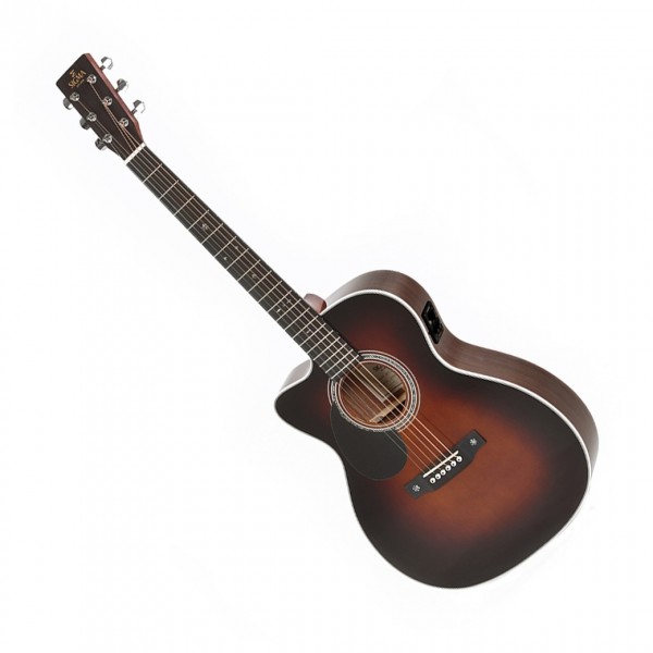 Sigma OMTC-1EL-SB Electro Acoustic Left Handed, Sunburst