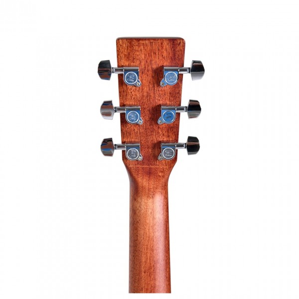 Sigma OMTC-1EL-SB Electro Acoustic Left Handed, Sunburst - Headstock Back