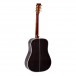 Sigma SDR-45-SB Acoustic Guitar, Sunburst - Back