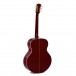 Sigma GJA-SG200-WR Electro Acoustic, Translucent Wine Red back