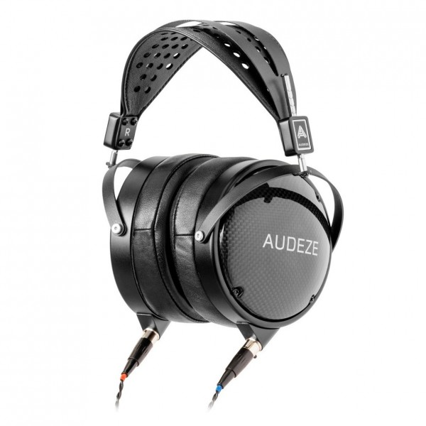 Audeze LCD-XC Closed Black Headphones - Premium Package, Carbon - Angled