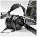 Audeze LCD-XC Reference Headphones, Carbon - Lifestyle