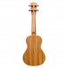 Flight DUC525 Concert Ukulele, Zebrano B&S (Solid Top) - Back