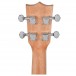 Flight DUC525 Concert Ukulele, Zebrano B&S (Solid Top) - Headstock Back