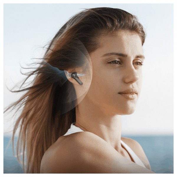 Air Pro 2 Wireless Hybrid ANC Earphones, Black - Lifestyle 2