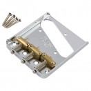 Fender 3-Saddle American Vintage Telecaster Bridge Assembly, Chrome