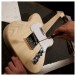 Guitarworks Solo-Cutaway DIY Electric Guitar Kit, Ash Body