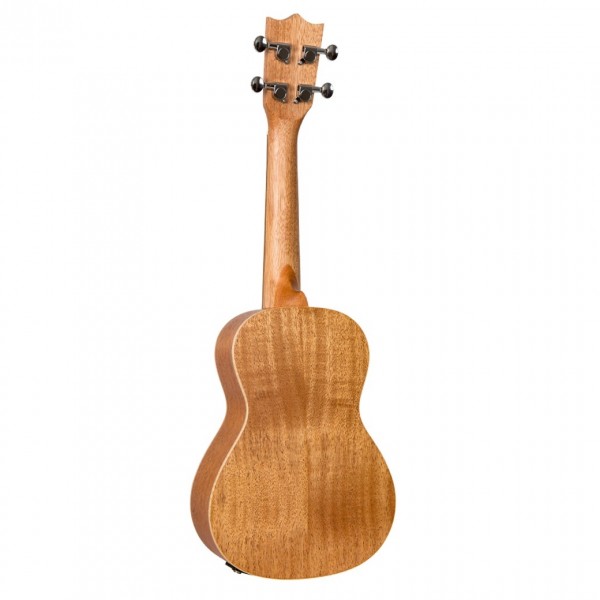 Flight DUC523CEQ Concert Electro Ukulele, Mahogany - Back