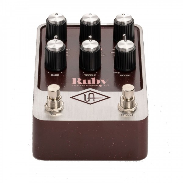 Universal Audio UAFX Ruby '63 Top Boost Amplifier Pedal Universal Audio UAFX Ruby '63 Top Boost Amplifier Pedal