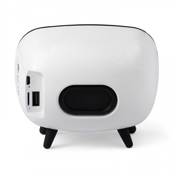 Rondo Portable Bluetooth Speaker, White - Rear