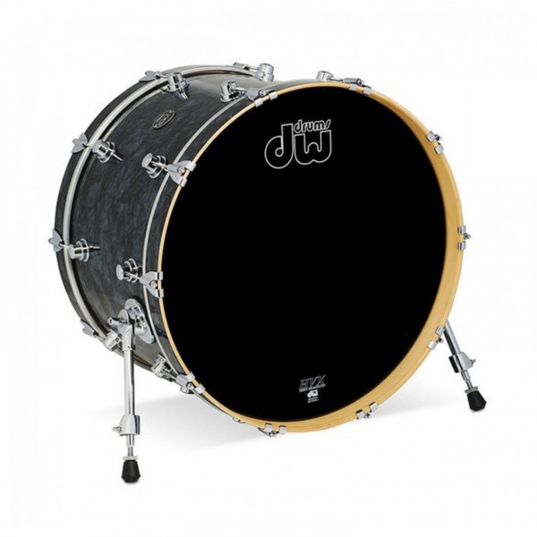 DW Performance Series 22" x 18" Bass Drum, Black Diamond