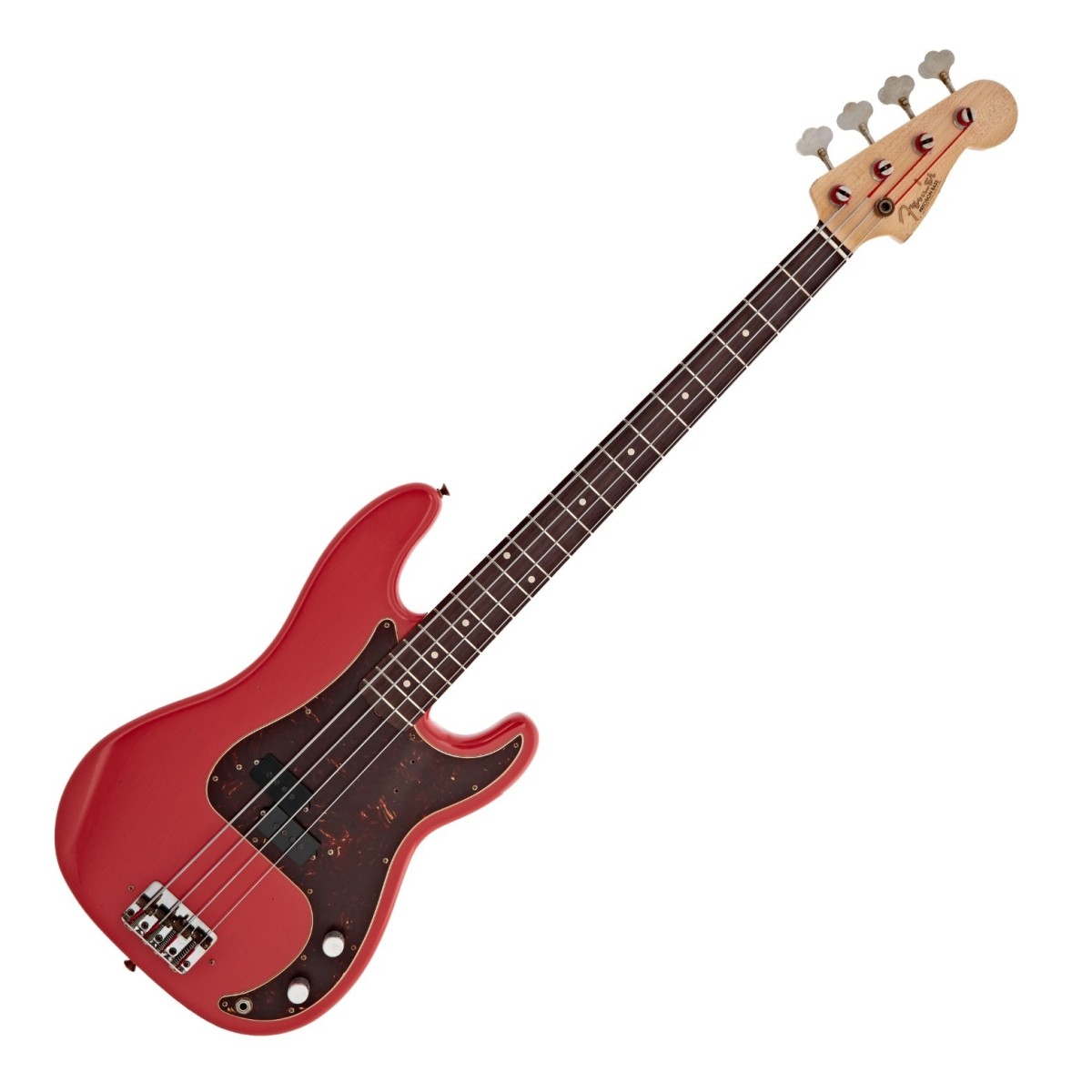 Fender Custom Shop Pino Palladino Precision Bass Fiesta Red over Desert Sand