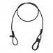 Equinox 100cm Stainless Steel Safety Wire, Black - Full