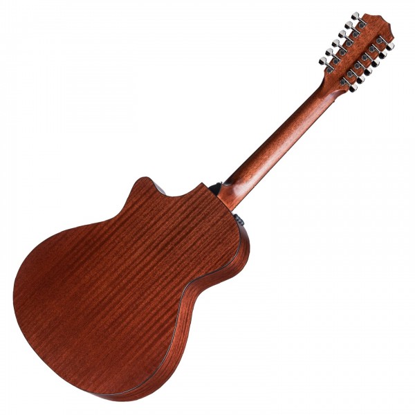 Taylor 352ce V-Class 12-String Grand Concert, Sapele/Spruce - Back View