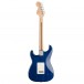 Squier FSR Affinity Stratocaster LRL QMT, Sapphire Blue Transparent back