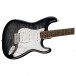 Squier FSR Affinity Stratocaster LRL QMT, Black Burst close