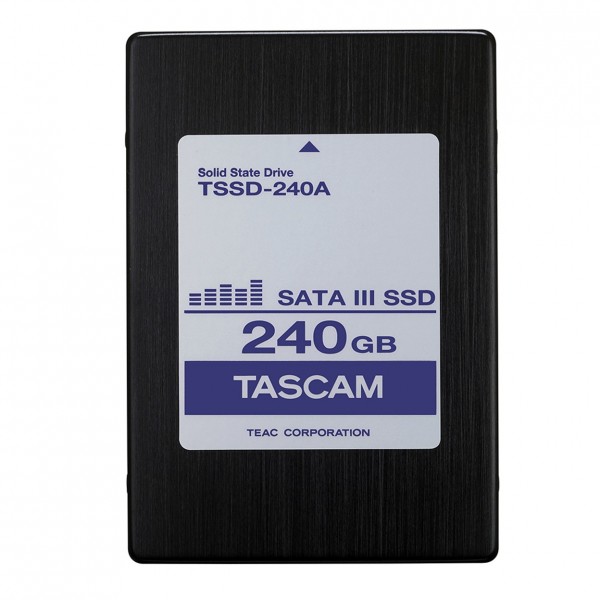 Tascam TSSD-240A - Solid State Drive for DA-6400 /DA-6400dp, 240 GB - Top