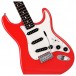 Fender Made in Japan Ltd Edition Stratocaster RW, Morocco Red hardware