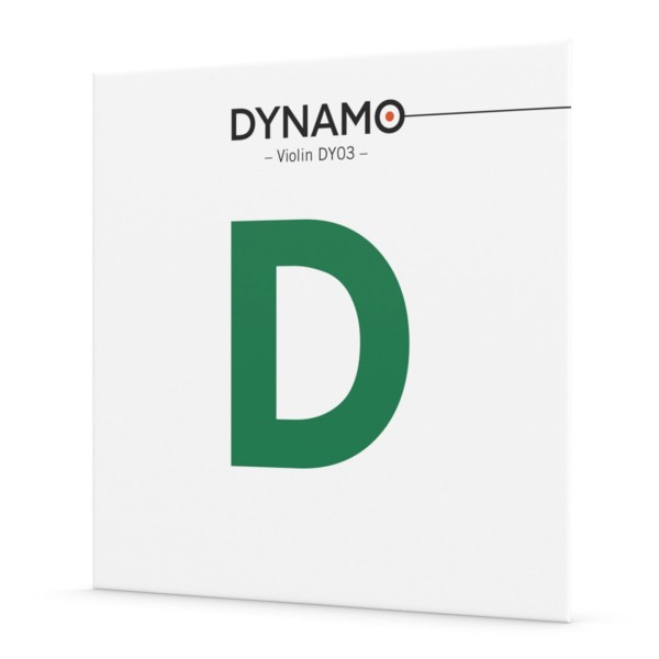 Thomastik Dynamo Violin D String, Aluminium Wound, 4/4 1