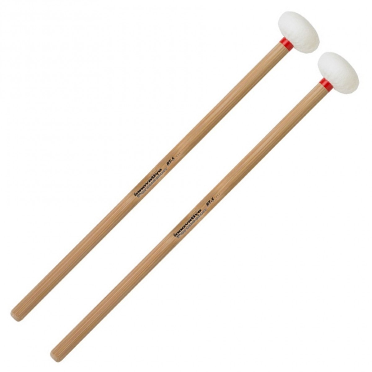 OFFLINE Innovative Percussion Bamboo Timpani Mallets, Medium Hard at Gear4music