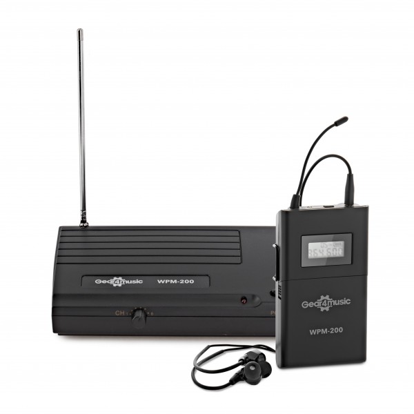 Wireless In Ear Monitor System by Gear4music