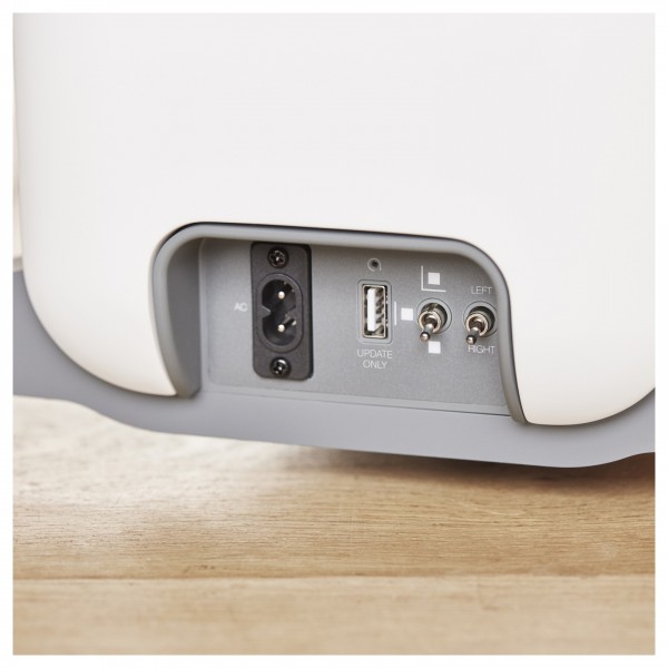Q Acoustics Q Active 400 Wireless Speaker System, White rear panel