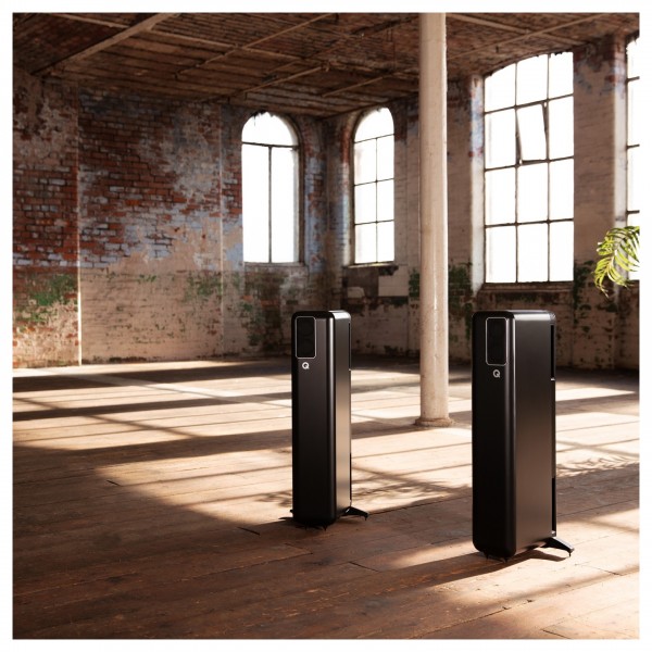 Q Acoustics Q Active 400 Wireless Speaker System, Black photoshoot