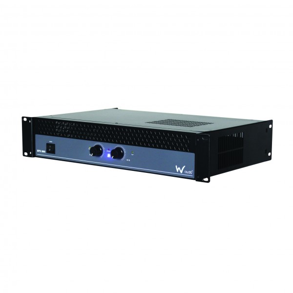W Audio EPX 800 Power Amplifier - Angled