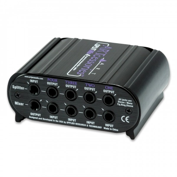 ART SPLITMix4 Four Channel Passive Splitter Mixer Back