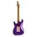 Mooer S900 GTRS Standard 900 Intelligent Wireless Guitar, Plum Purple back