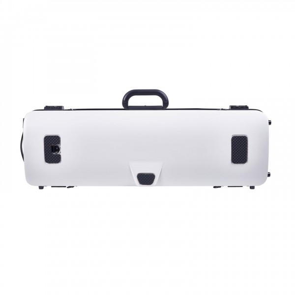 BAM 2001XL Hightech Oblong Violin Case, White Back