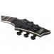 Schecter C-1 SLS Evil Twin, Satin Black Headstock